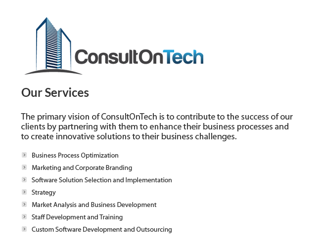 ConsultOnTech